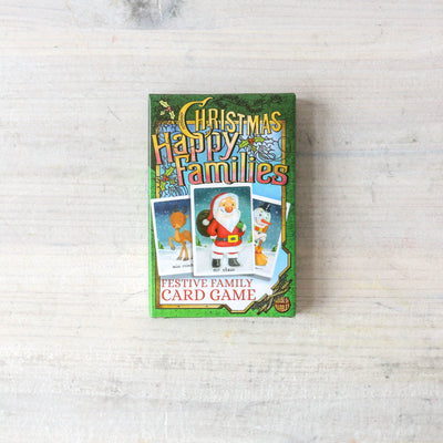 Christmas Happy Families Card Game