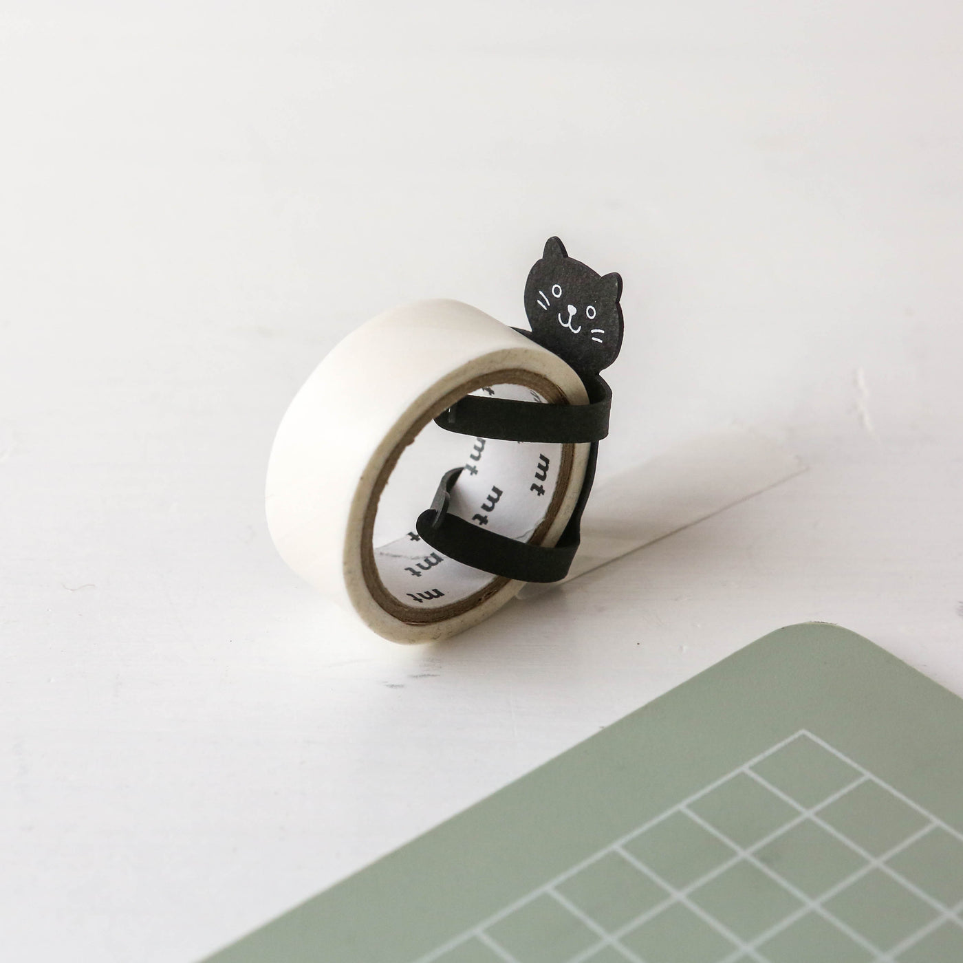 Animal Hug Tape Dispenser 2Pk - Black Cat