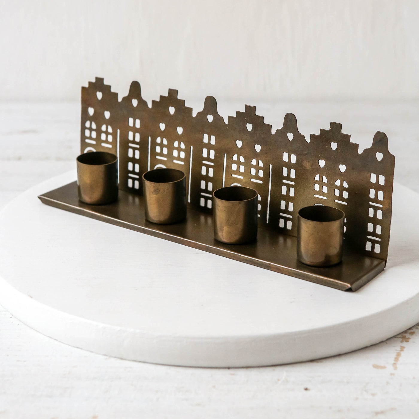 Townhouse Design Dinner Candle Holder