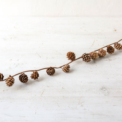 150cm Wired Real Cone Garland