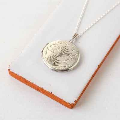 Silver Vintage Locket - Batch A, Rounds