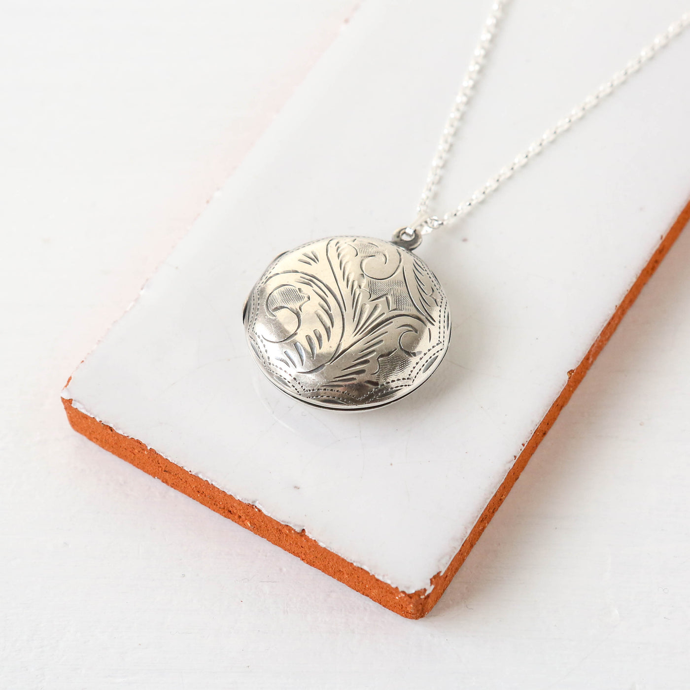 Silver Vintage Locket - Batch A, Rounds