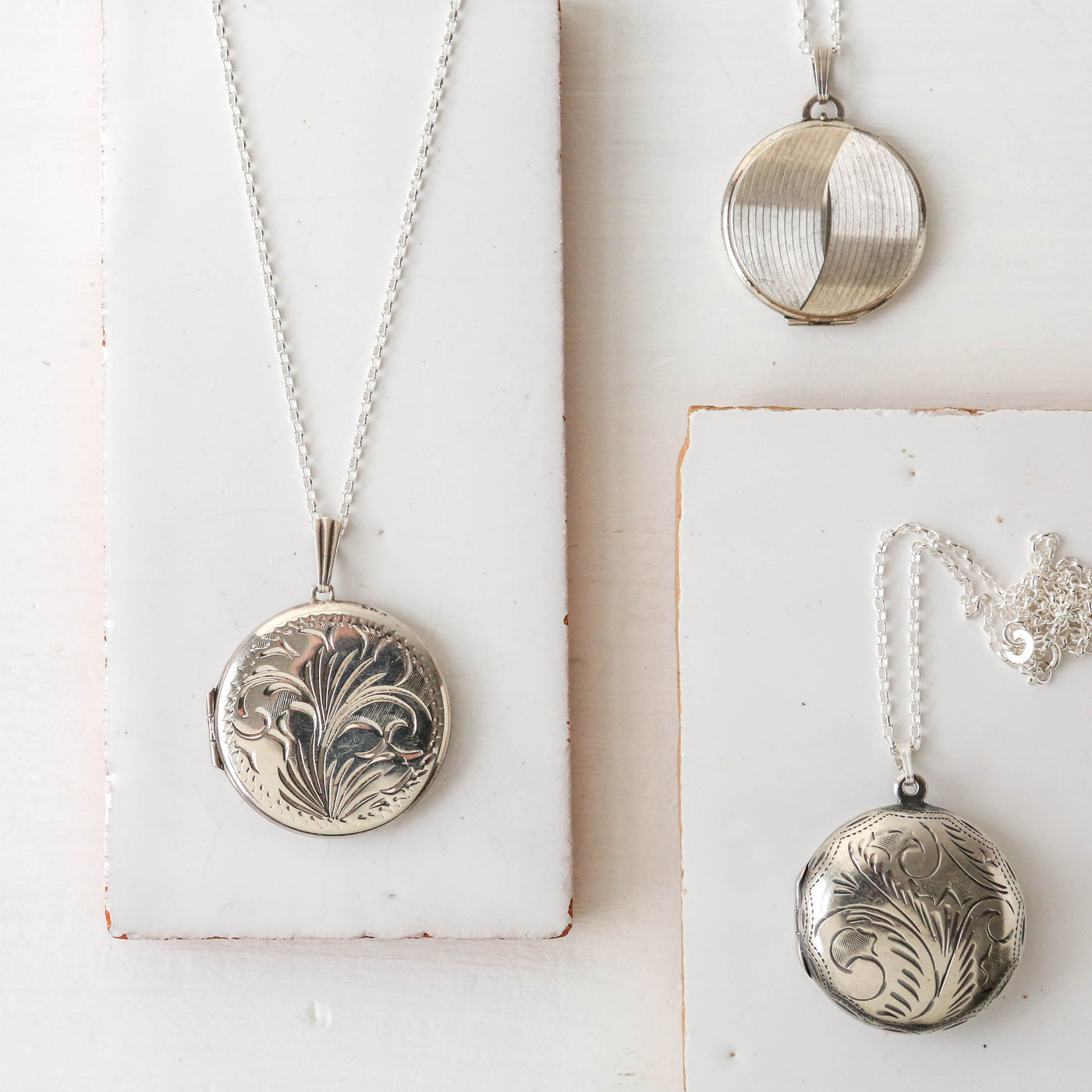 Silver Vintage Locket - Batch A, Rounds