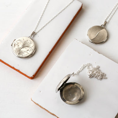 Silver Vintage Locket - Batch A, Rounds