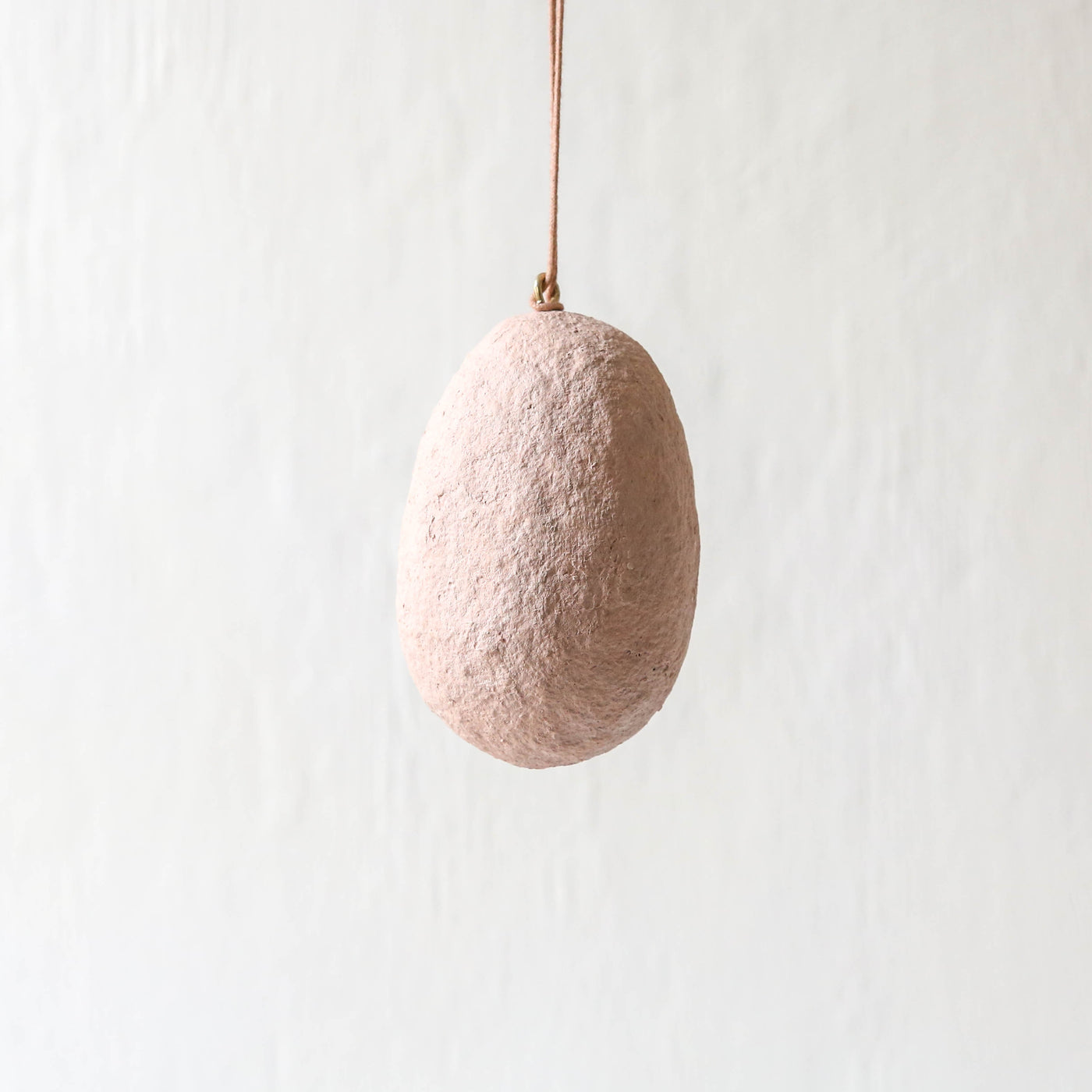 Cotton Mache Egg Decoration - Plain