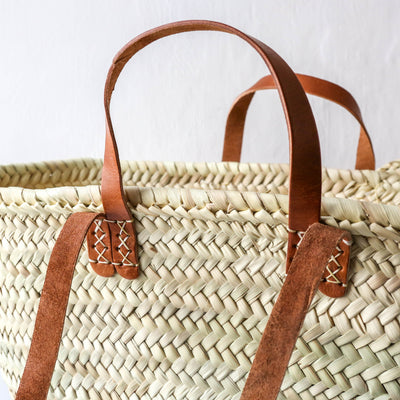 Double Handled Basket Bag - Design 2