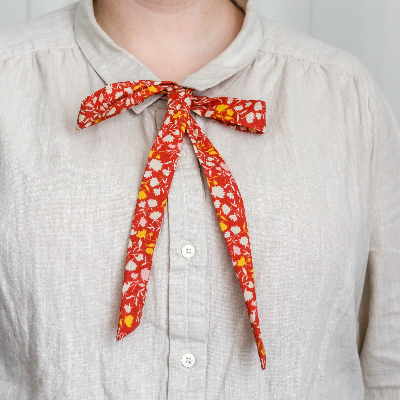 Cotton Bowie Tie - Laura