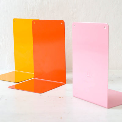 Single Steel Bookend by Ellepi