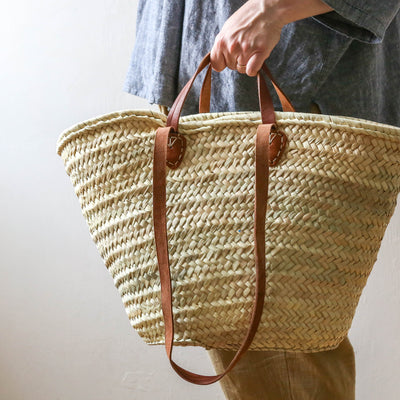 Double Handled Basket Bag - Design 1