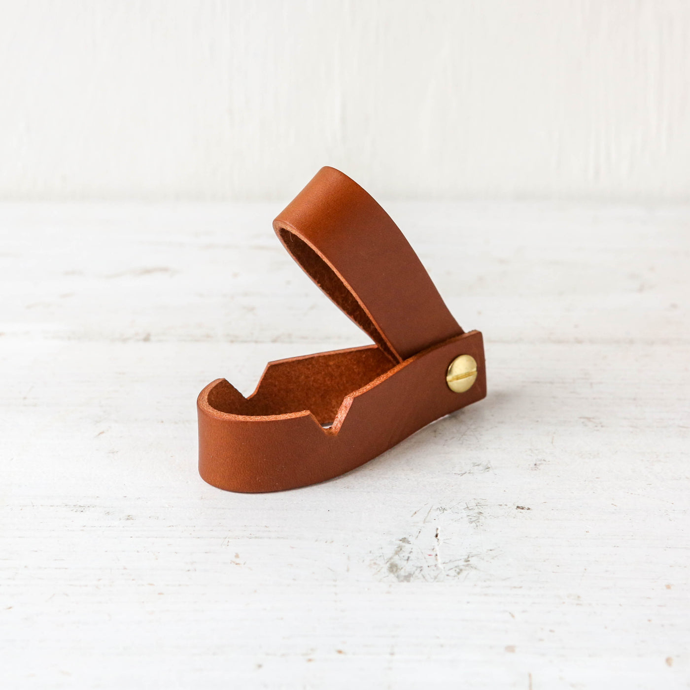 Hand Made Leather Mobile Phone Stand