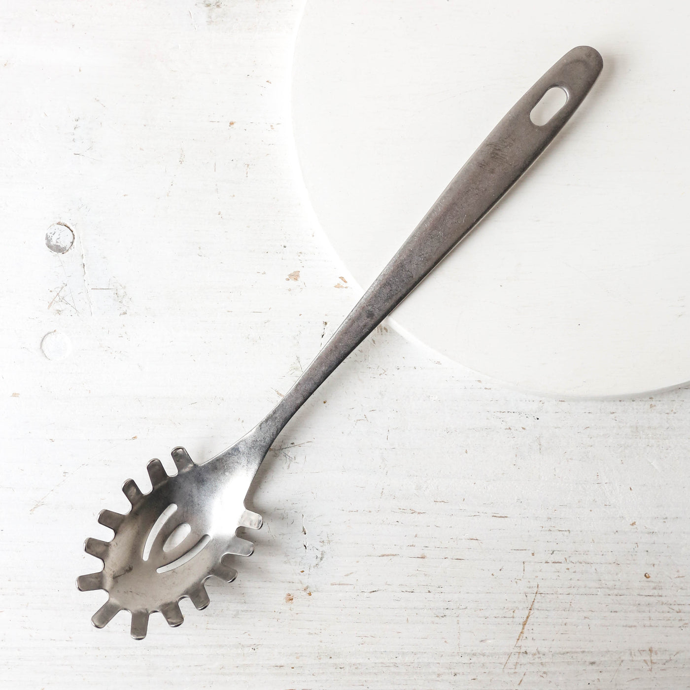 Brushed Pasta Spoon