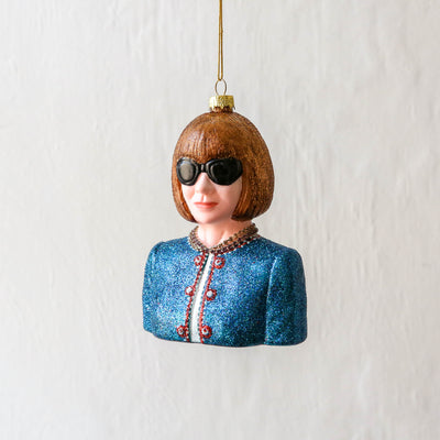 Anna Wintour Glass Tree Decoration