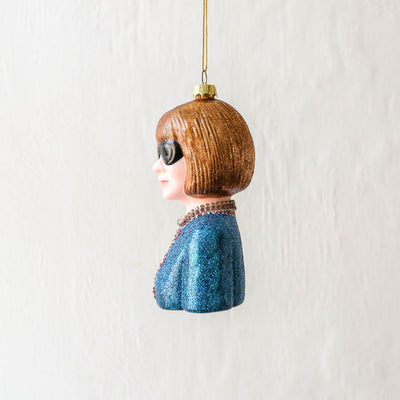 Anna Wintour Glass Tree Decoration