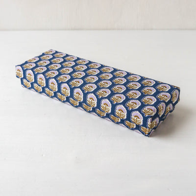 Pencil Box Covered Box in Anima Riviera - Small