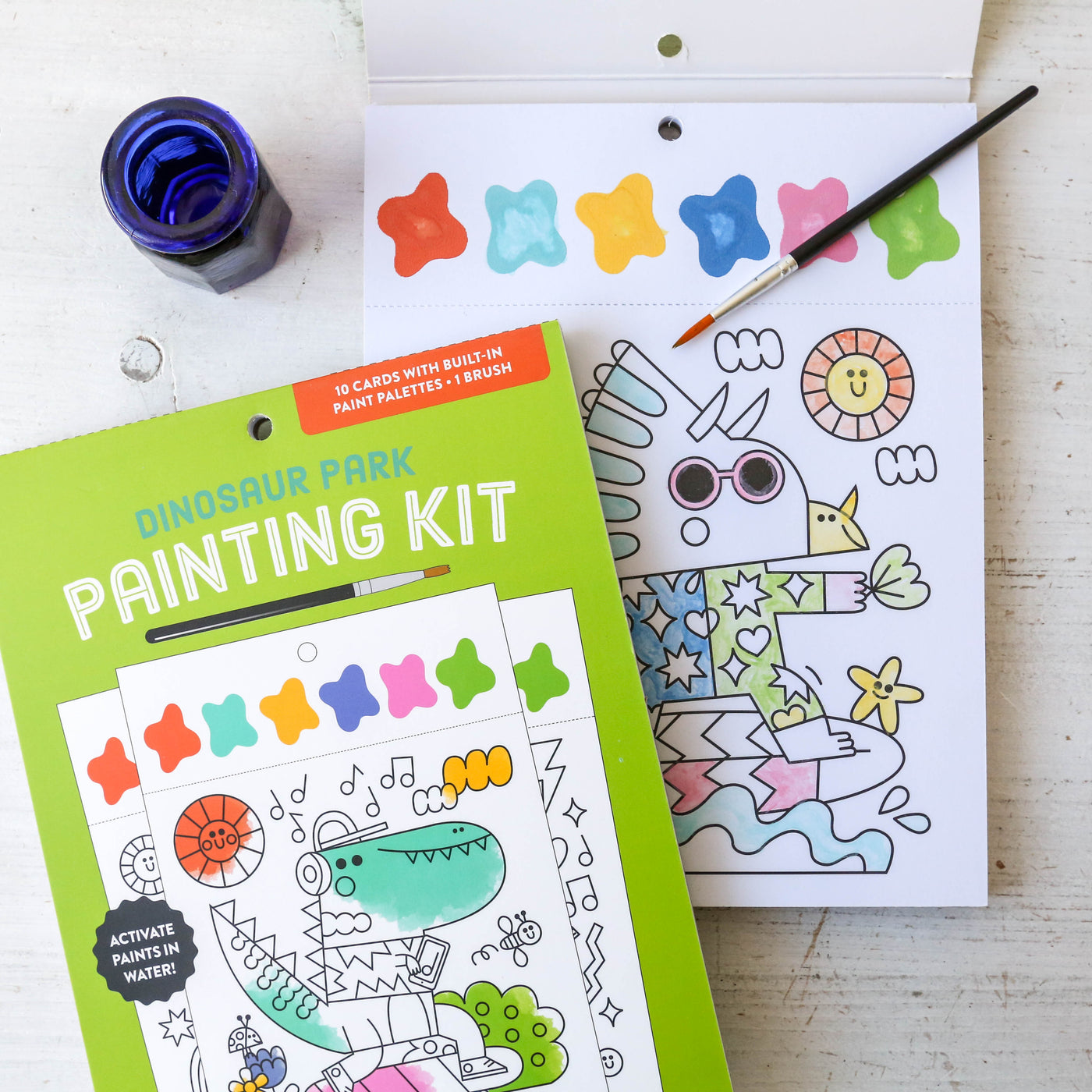 Dinosaur Park Painting Kit