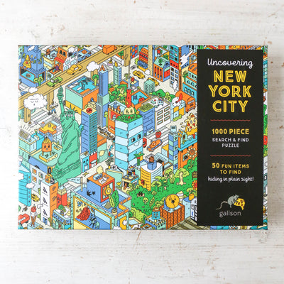 Uncovering New York City Puzzle - 1000 Pieces