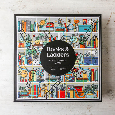 Books & Ladders Classic Board Game