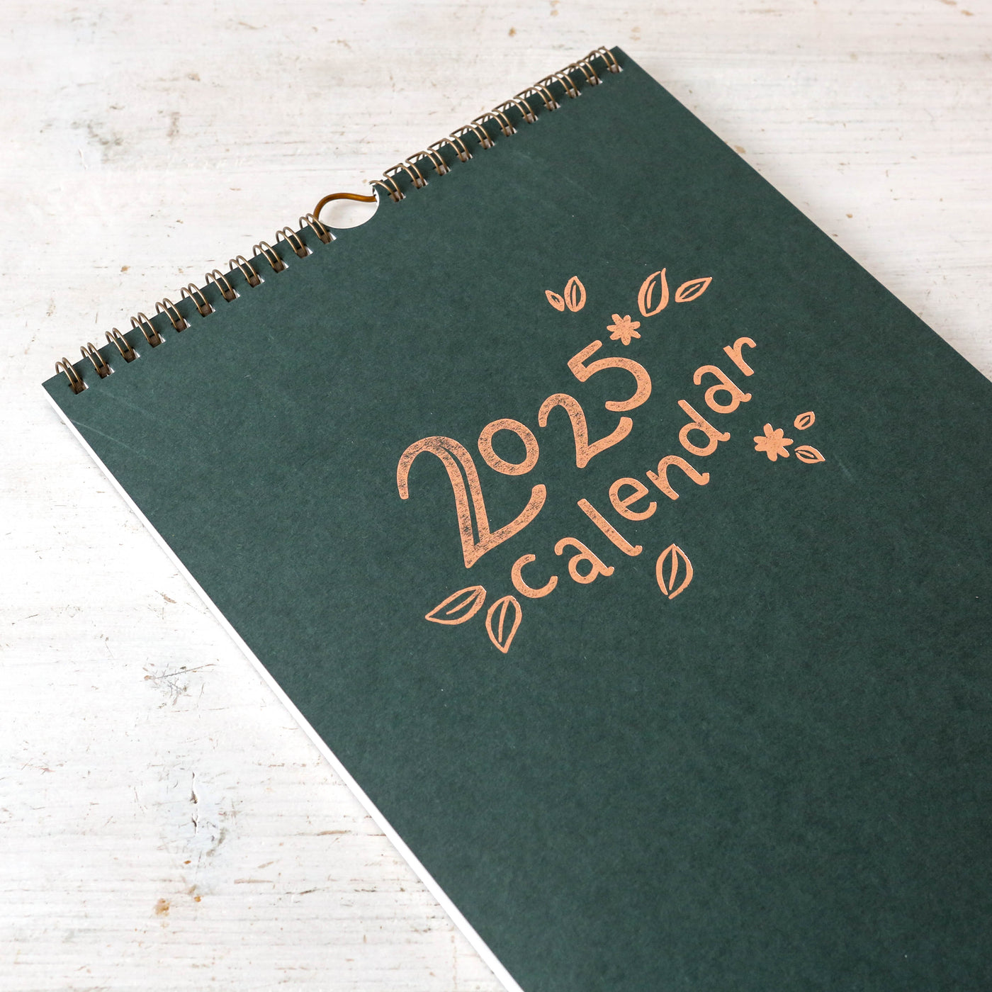 2025 Floral Foil & Letterpress Calendar