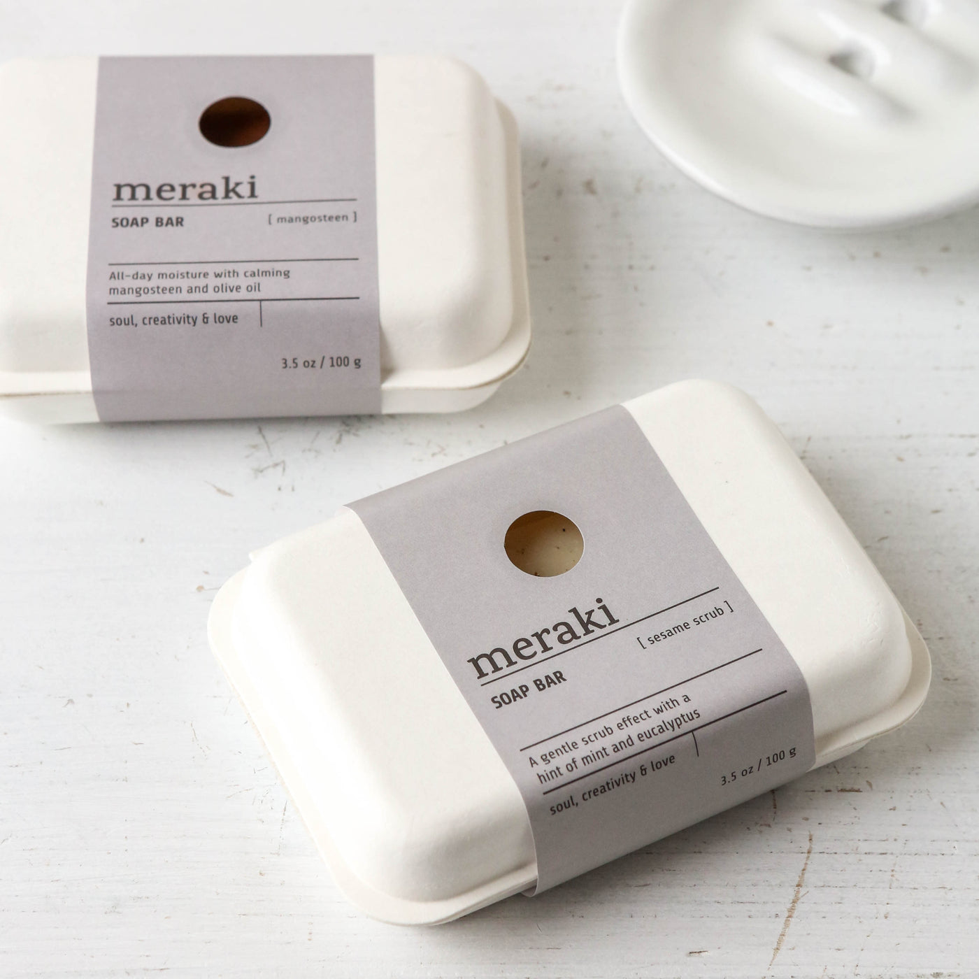 Meraki Soap Bar - Sesame Scrub