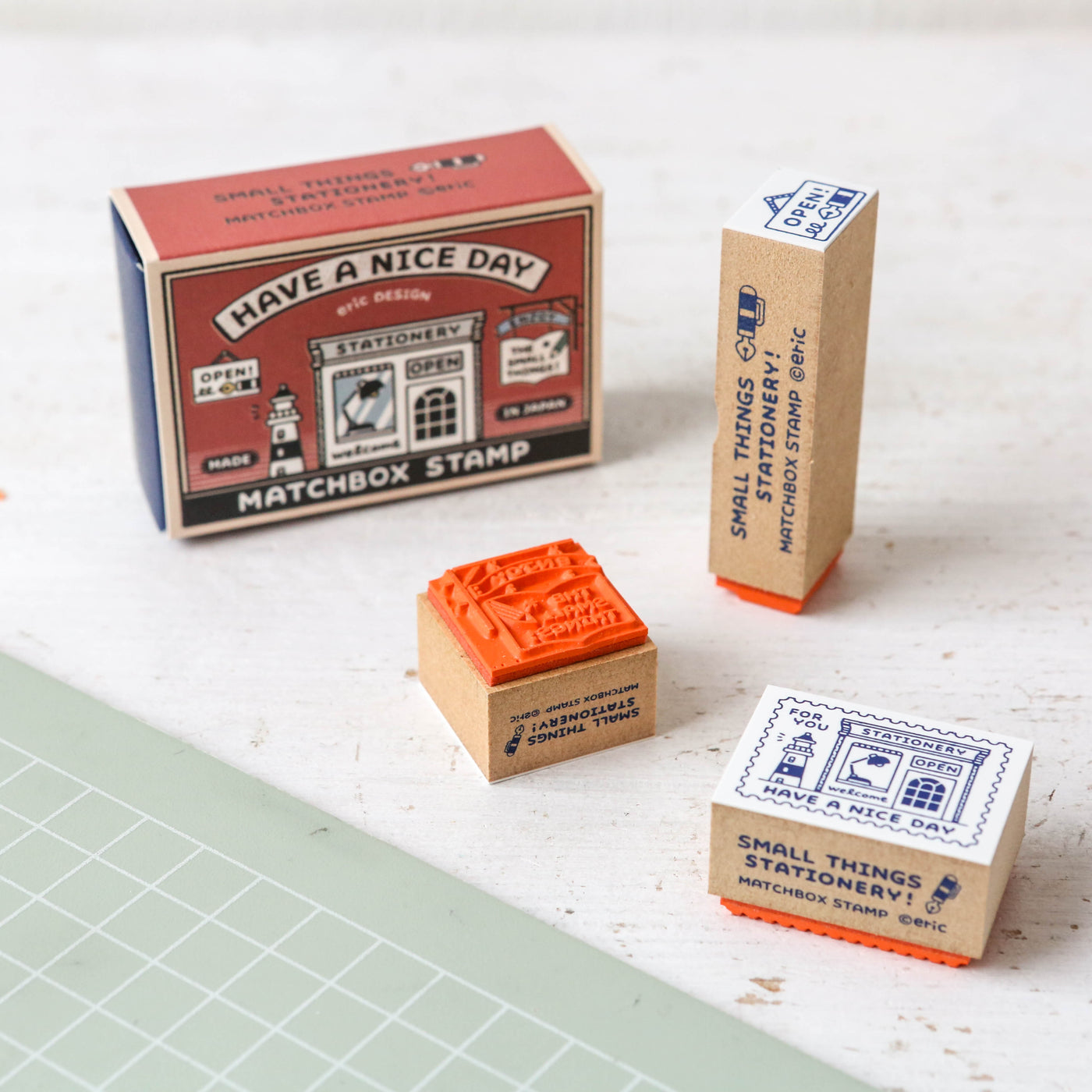 Eric Small Things Matchbox Stamp Set