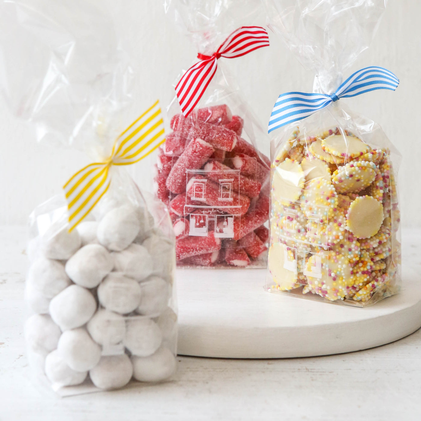 Bagged Sweets - White Chocolate Snowies