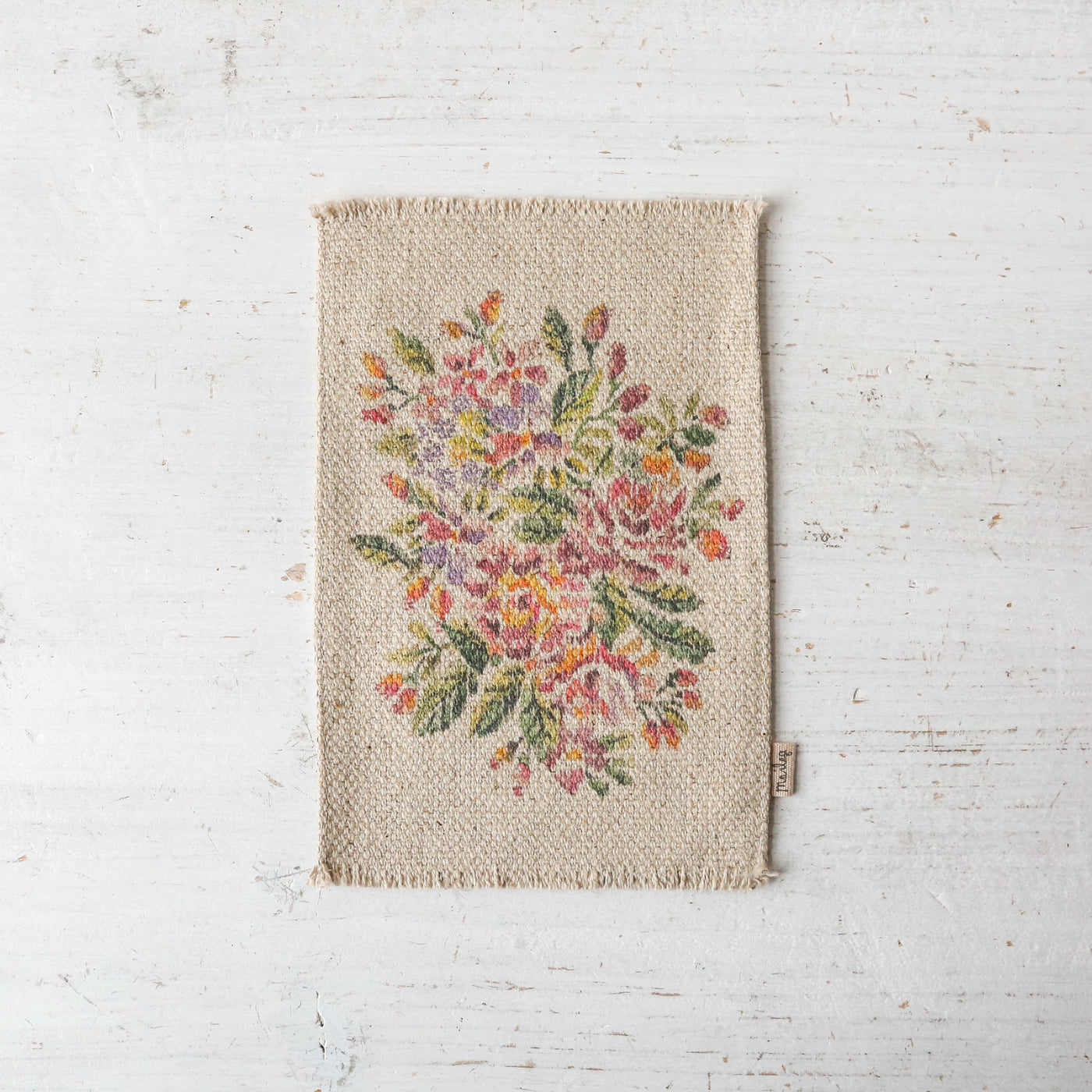 Floral Rug by Maileg - Medium