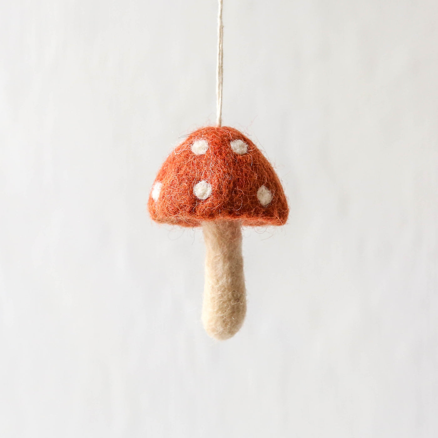 Felt Toadstool Hanging Decoration