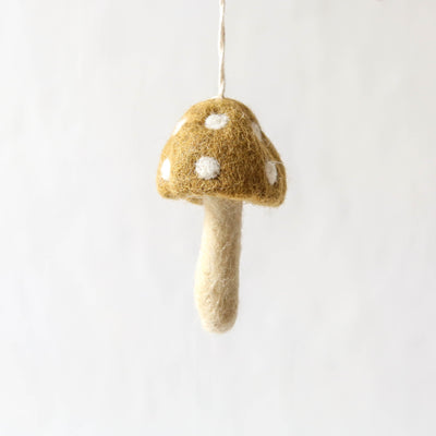 Felt Toadstool Hanging Decoration