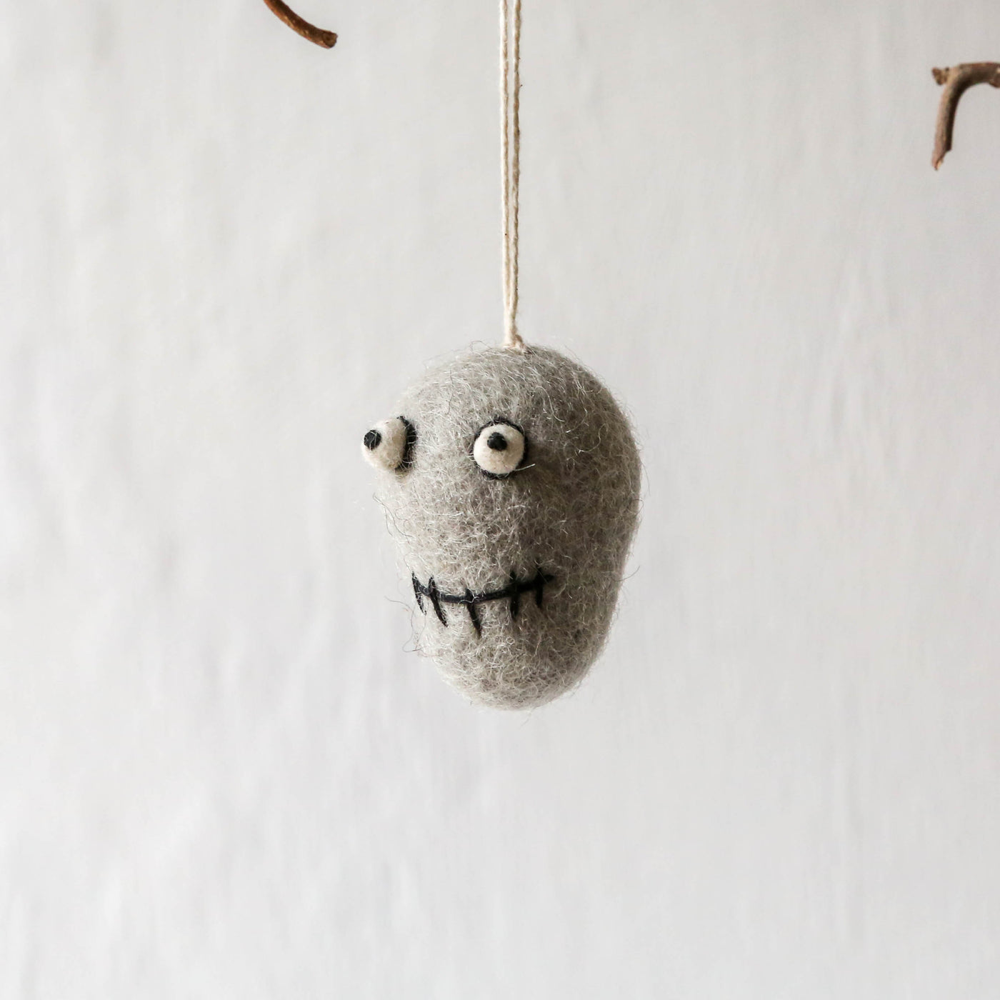 Skeleton Face Felt Hanging Decoration