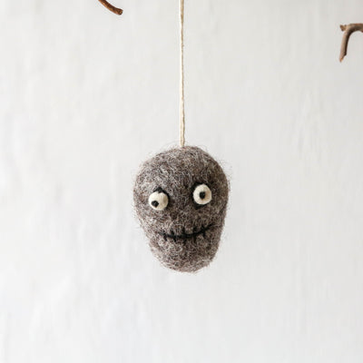 Skeleton Face Felt Hanging Decoration