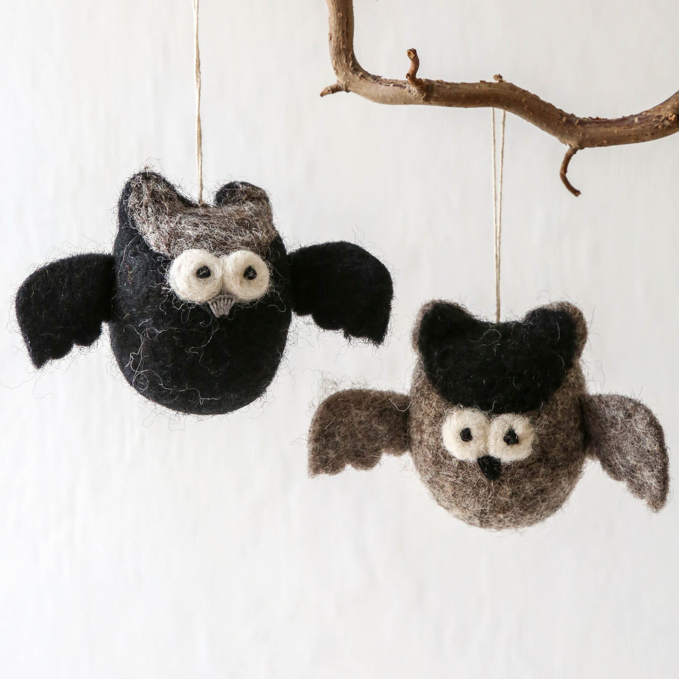 Spooky Felt Halloween Owl Hanging Decoration