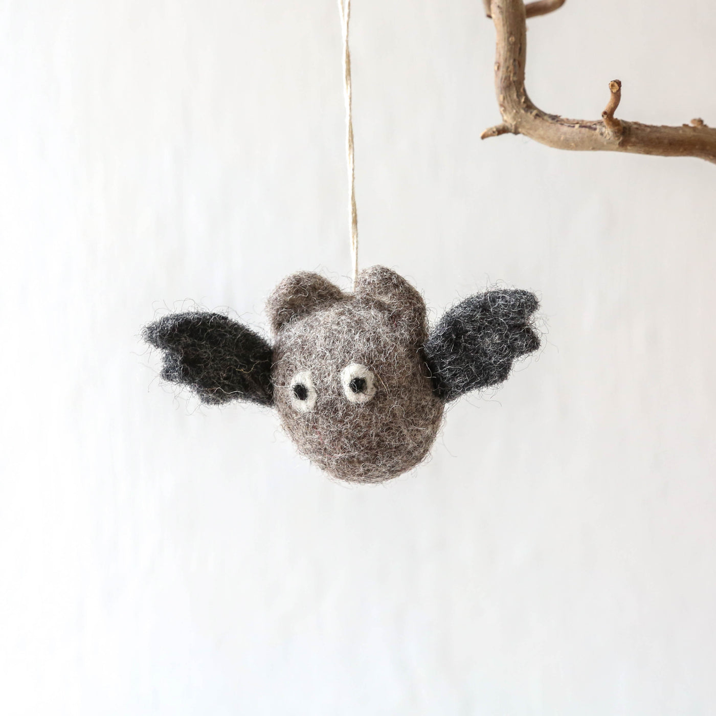 Spooky Bat Felt Hanging Decoration