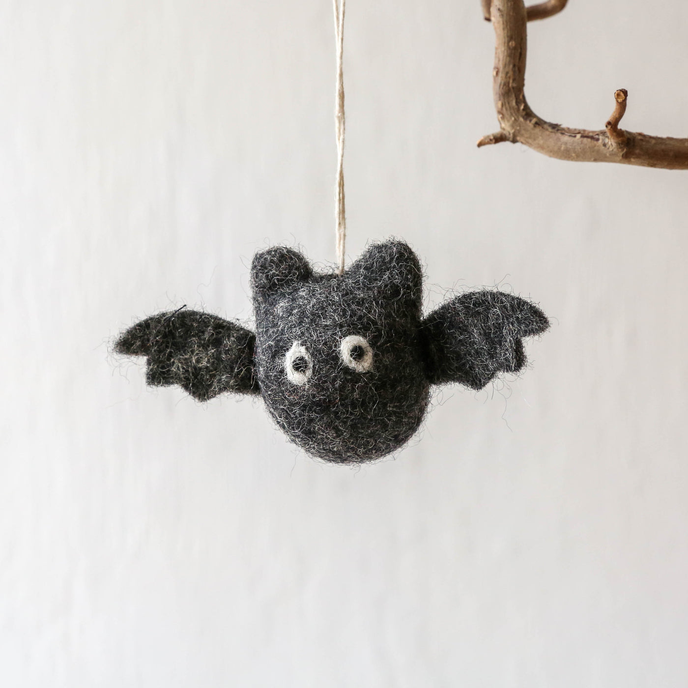 Spooky Bat Felt Hanging Decoration