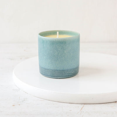 St. Eval Scented Glazed Candle Pot