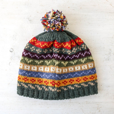 Bobble Beanie - Elveden Knit