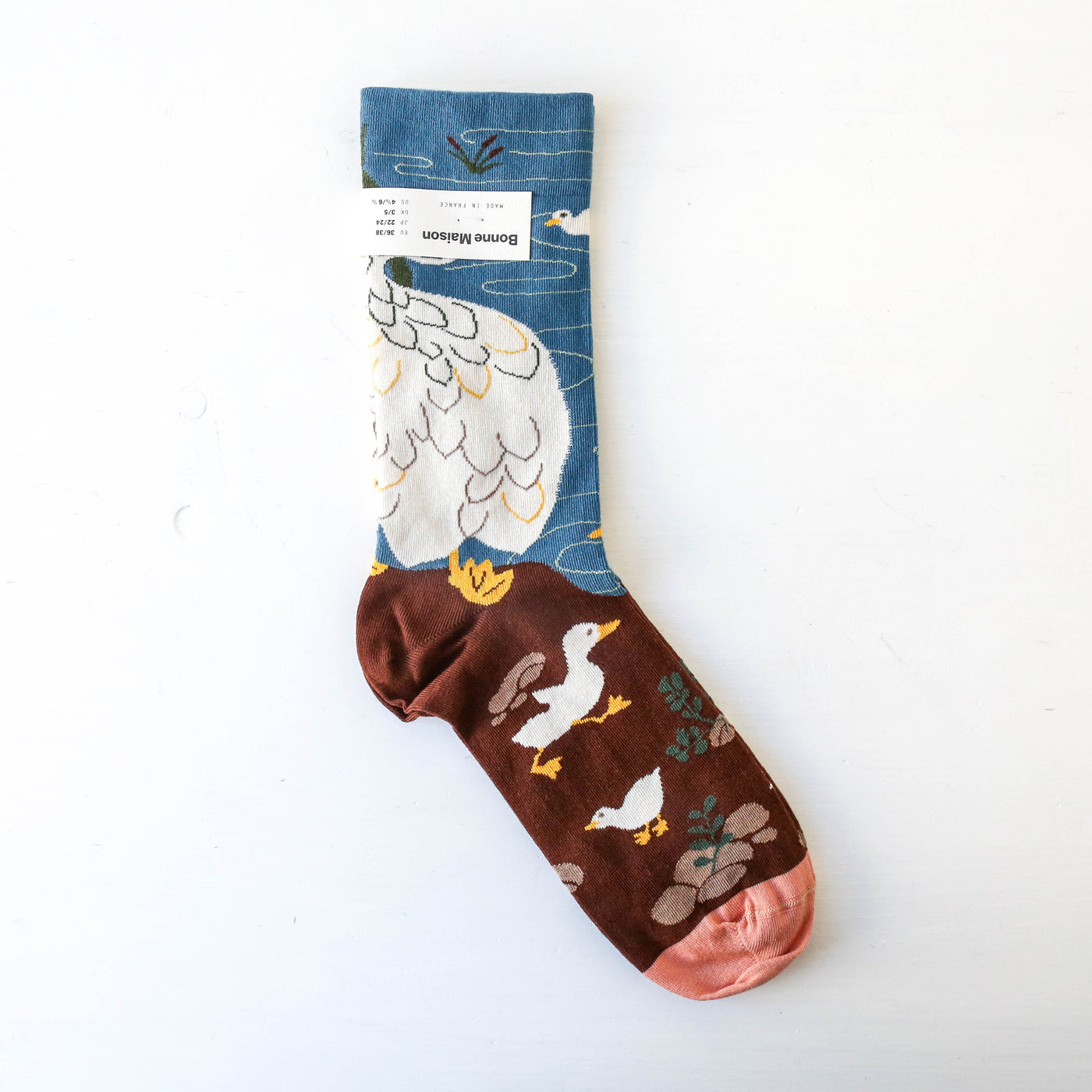 Bonne Maison Socks - Abyss Goose