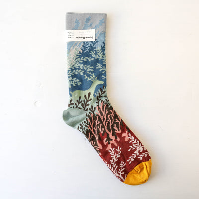 Bonne Maison Socks - Multico Deer