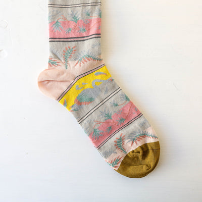 Bonne Maison Socks - Pink Swan