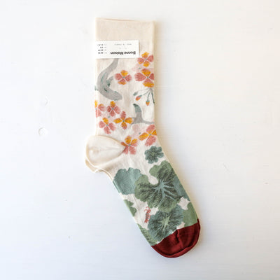 Bonne Maison Socks - Natural Fish