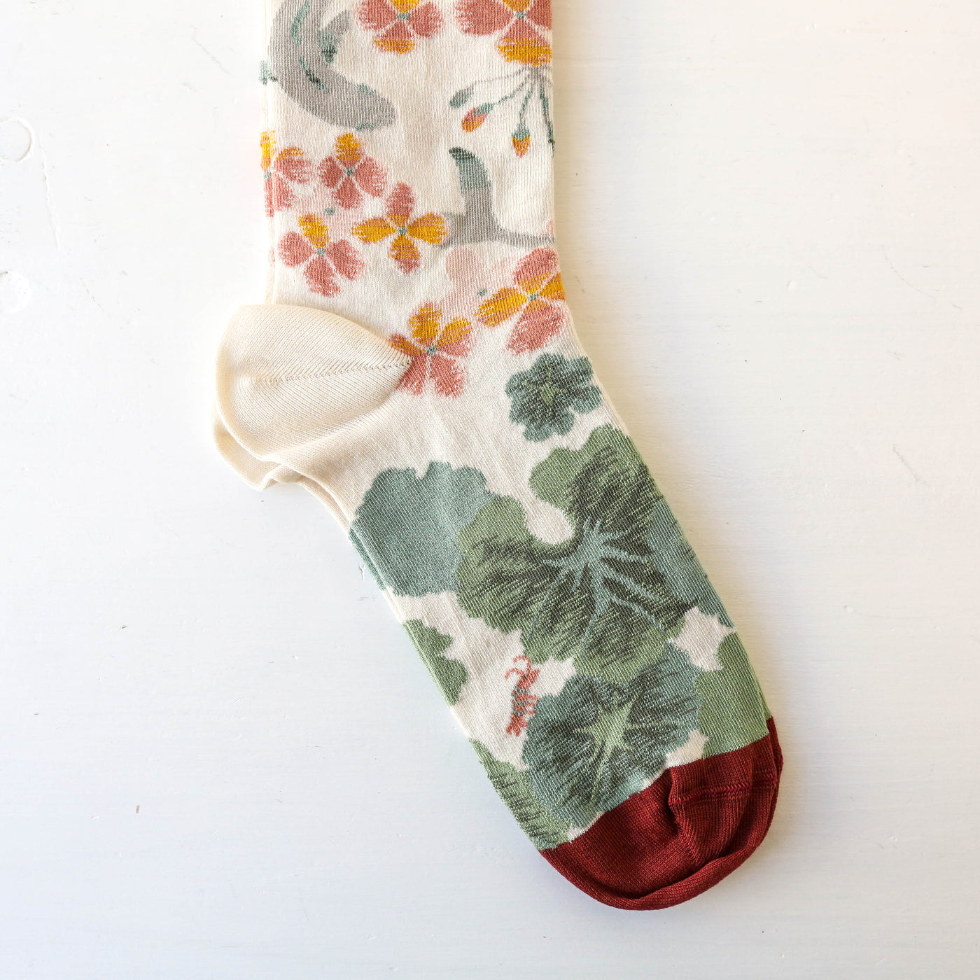 Bonne Maison Socks - Natural Fish