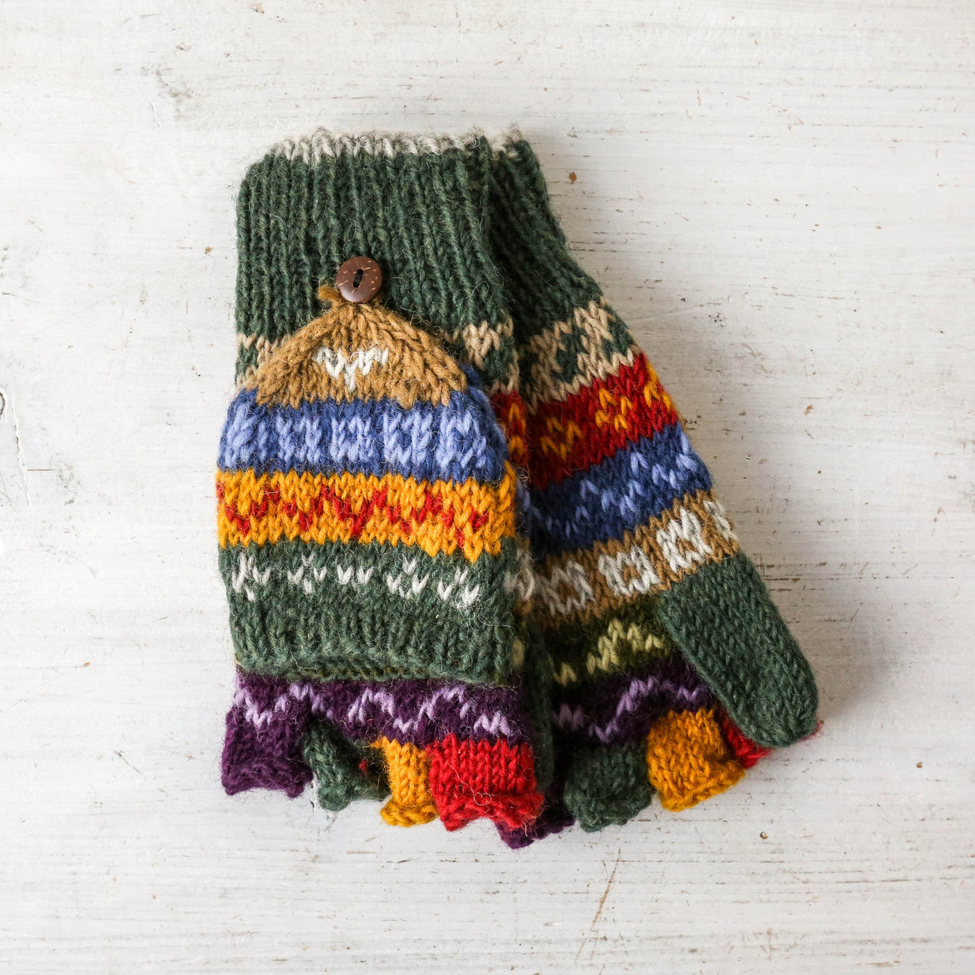 Glove Mitts - Elveden Knit