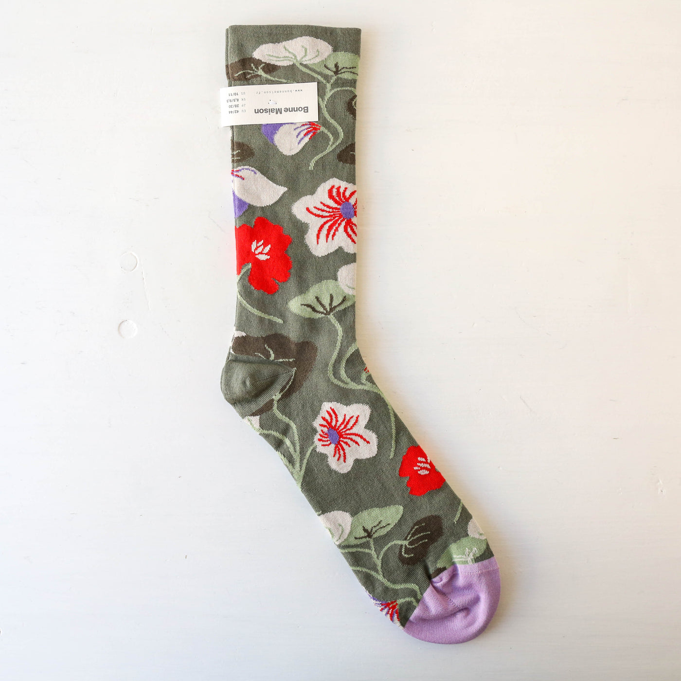 Bonne Maison Socks - Cedar Flower