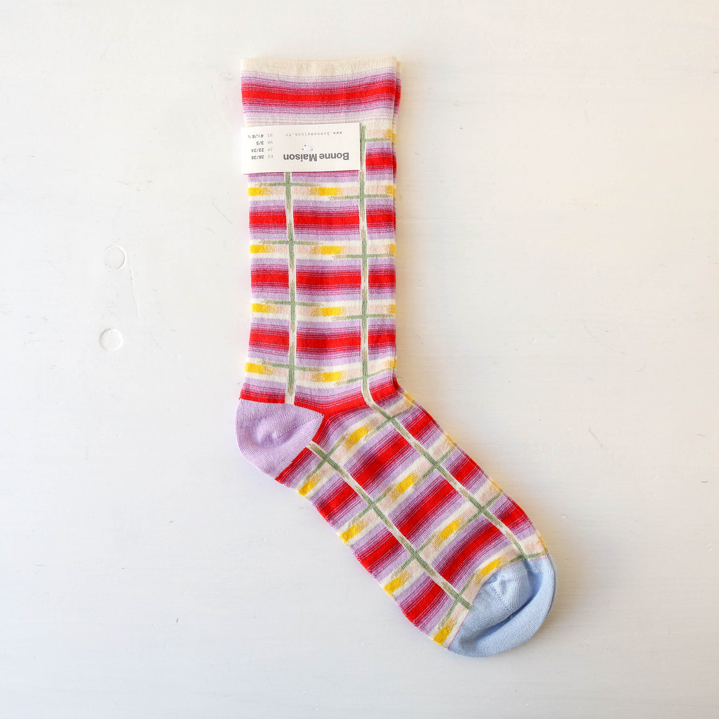 Bonne Maison Socks - Ikat Multico