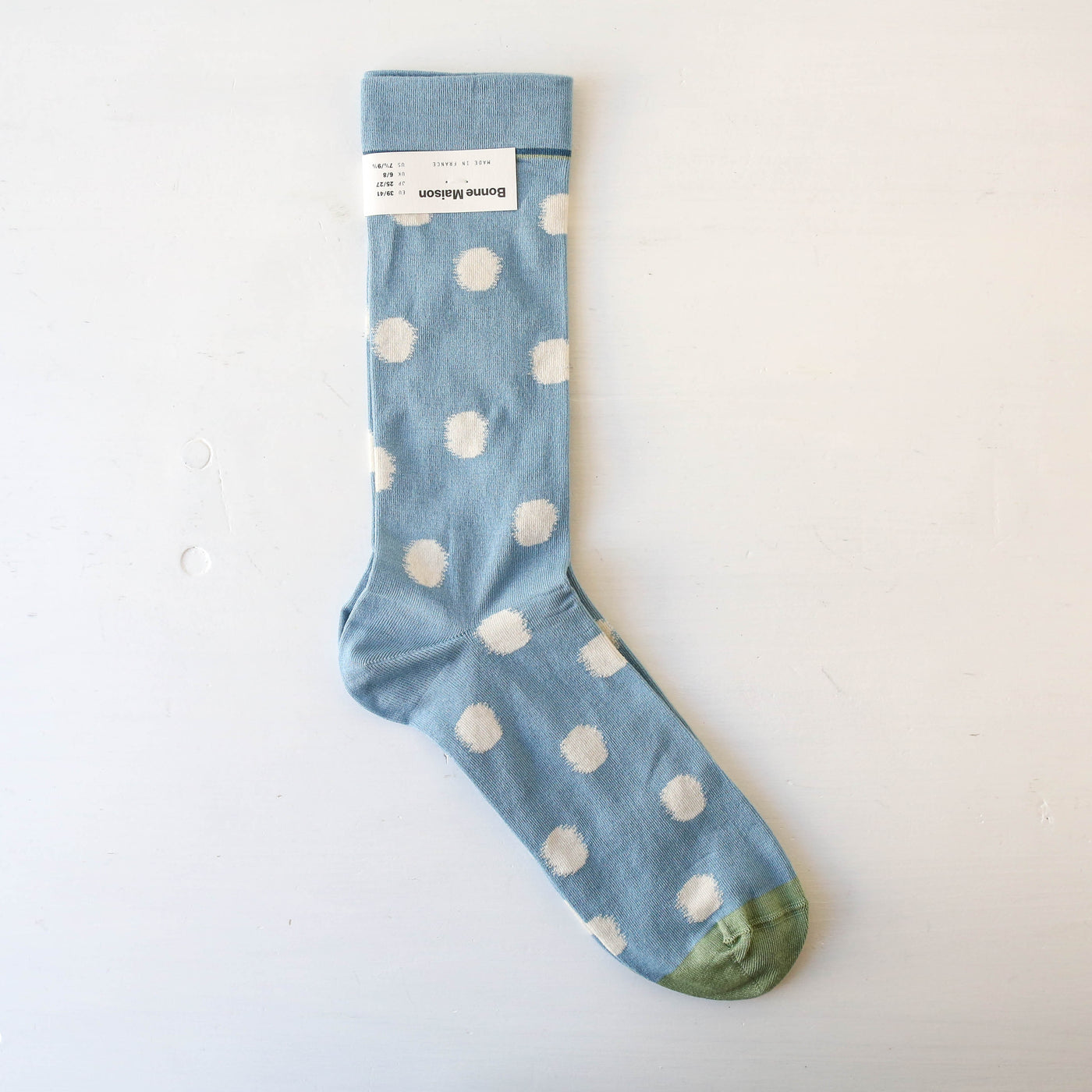 Bonne Maison Socks - Blue Polka Dot