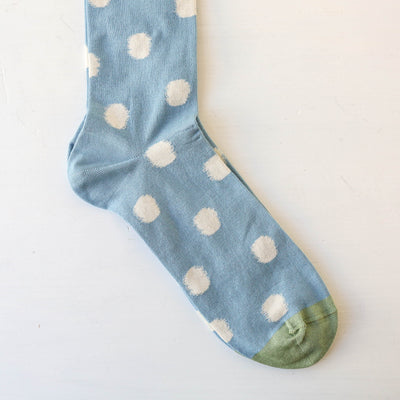 Bonne Maison Socks - Blue Polka Dot