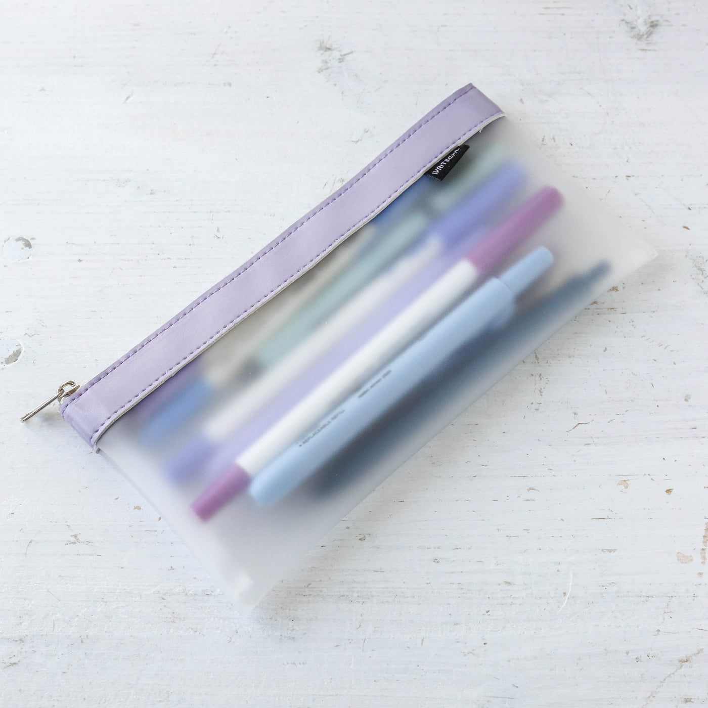 Nine Pen & Pencil Case Kit - Purple Blue