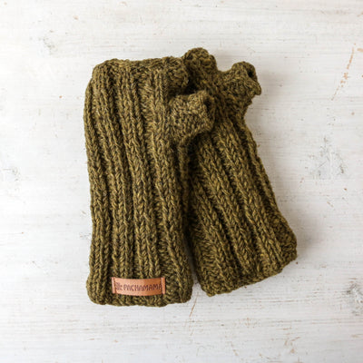 Wristwarmer - Shetland Moss