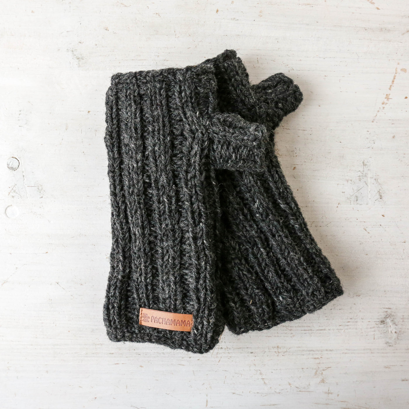 Wristwarmer - Shetland Charcoal