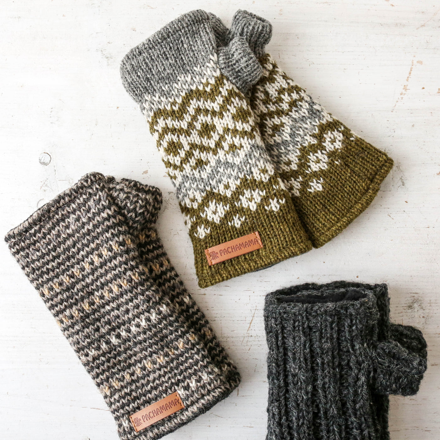 Wristwarmer - Shetland Charcoal