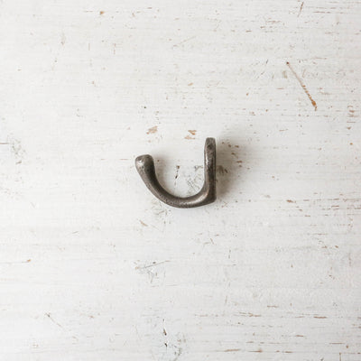 Small Cast Iron Simple Rounded Hook